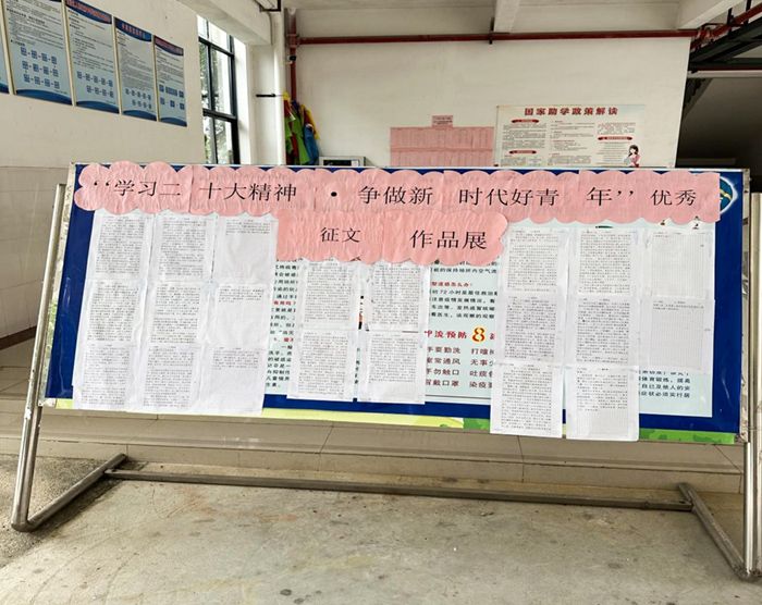我校开展“学习二十大精神·争做新时代好青年”征文比赛