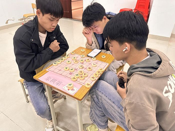 武鸣校区举行 2025 年春季学期学生棋牌大赛